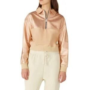 The Mighty Company Metallic Kings Pullover Leather Size Medium Women's Preowned